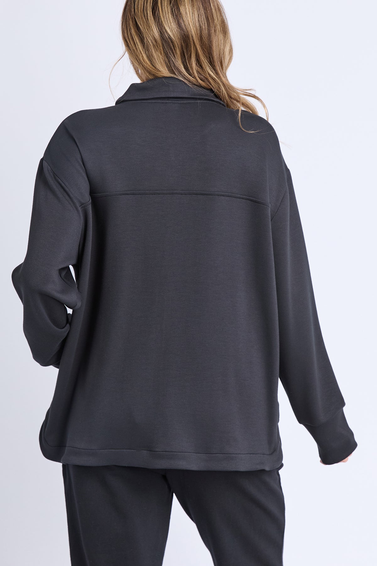 Beatrice Zip Thru Black