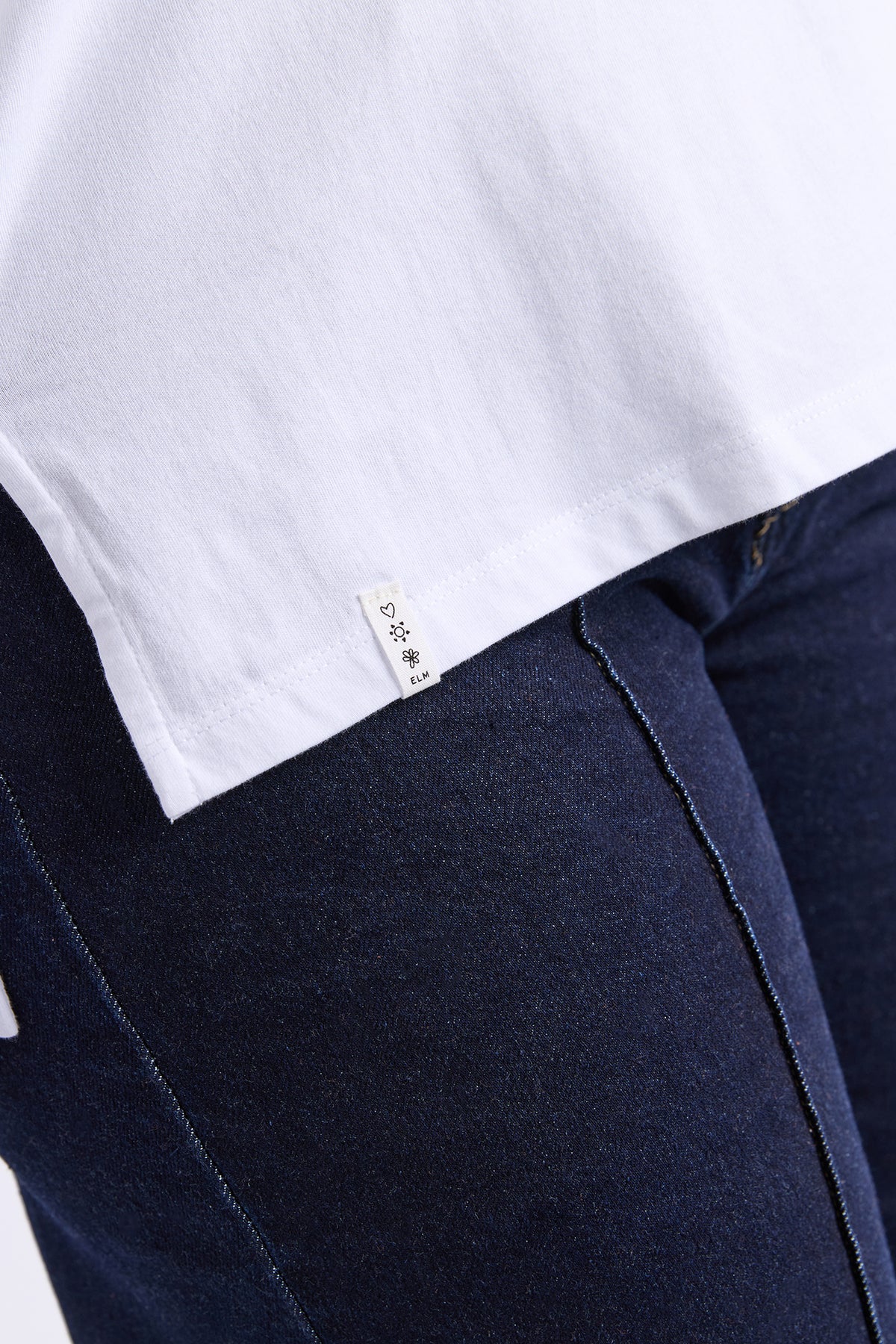 Renee Long Sleeve Tee White