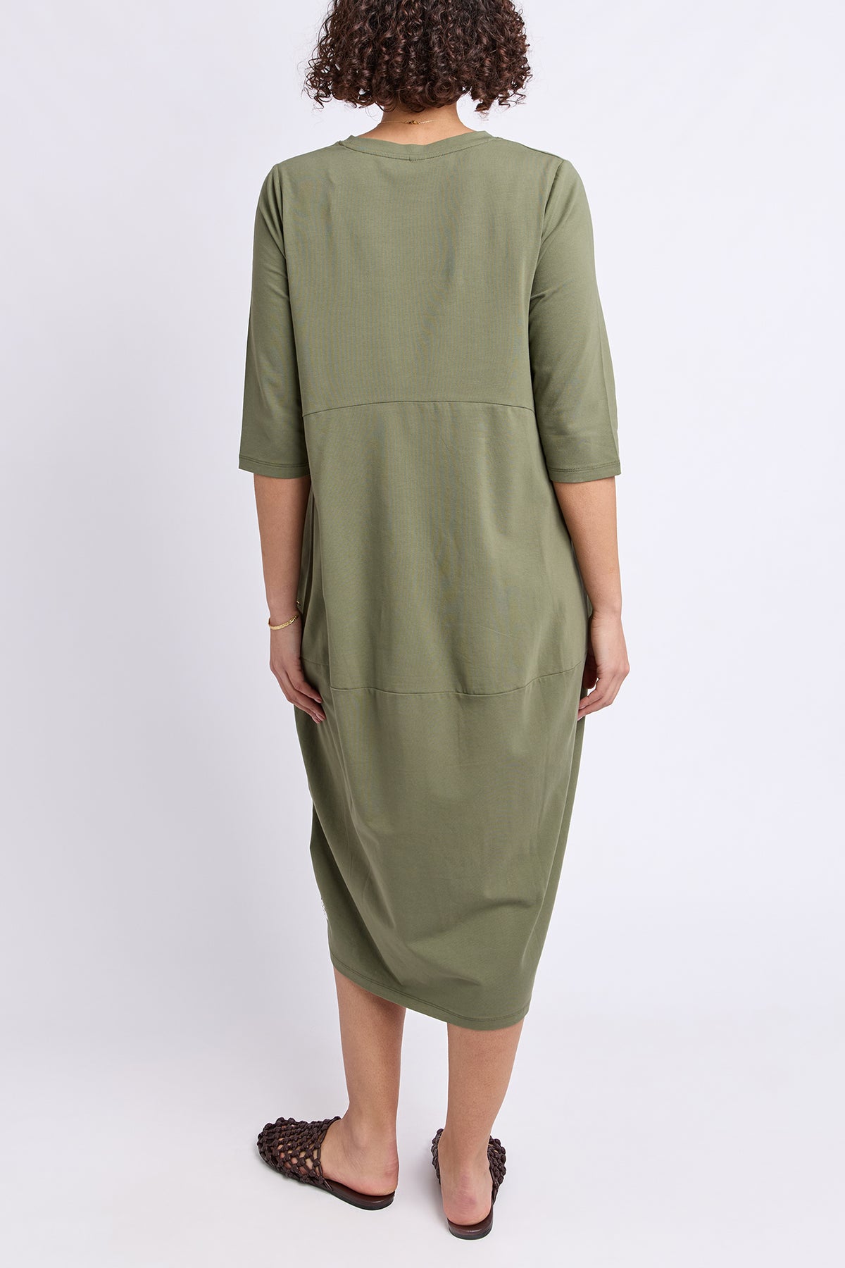 Diana Dress 3/4 Sleeve Clover