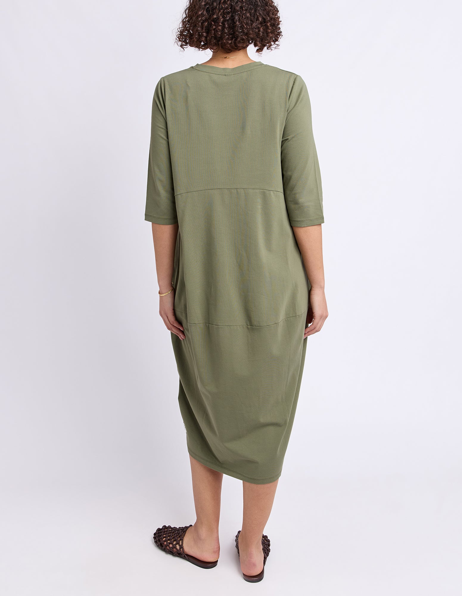 Diana Dress 3/4 Sleeve Clover