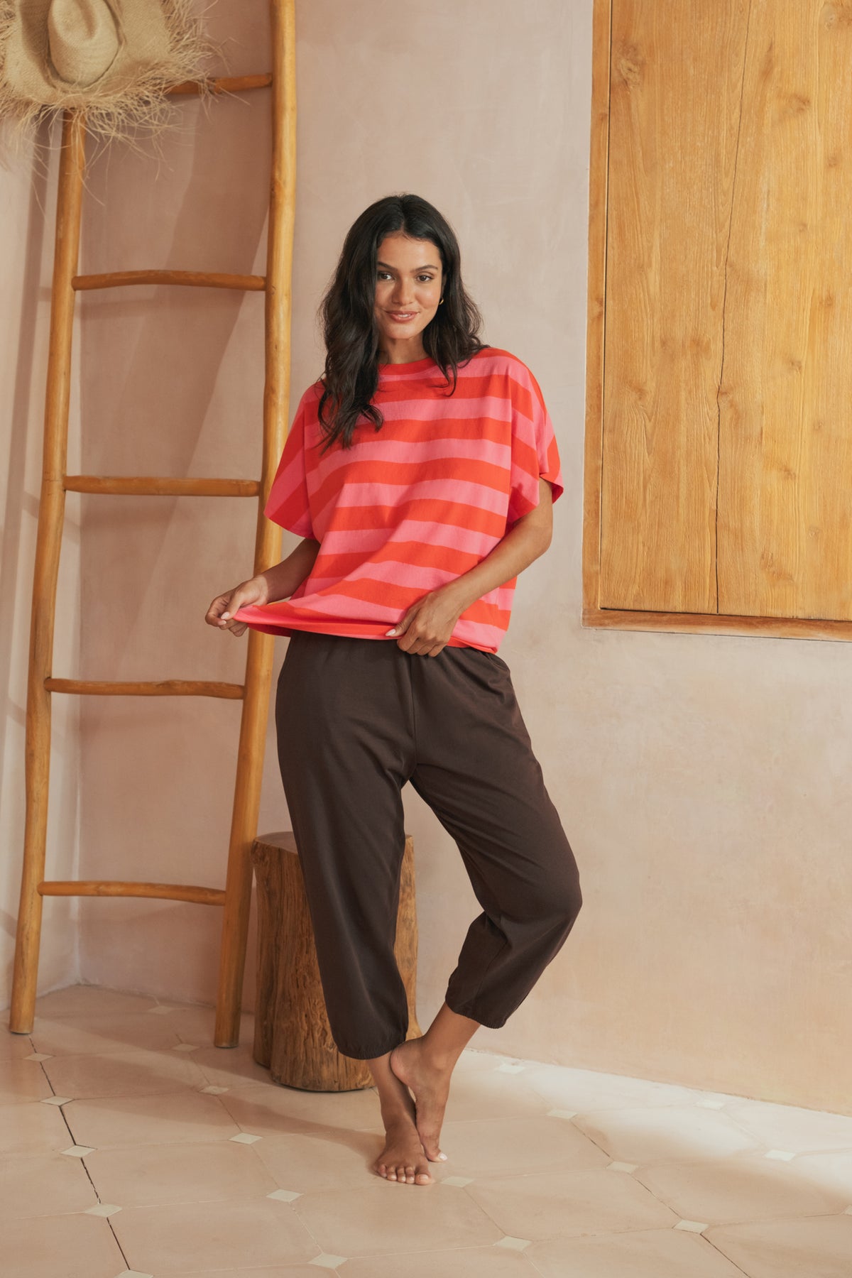 Ellie Lounge Pant Coffee