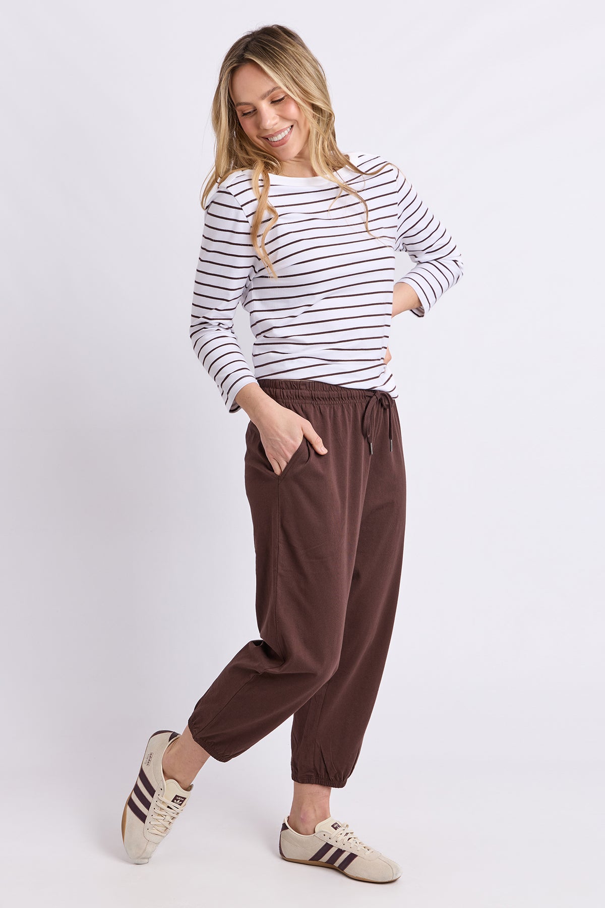 Ellie Lounge Pant Coffee
