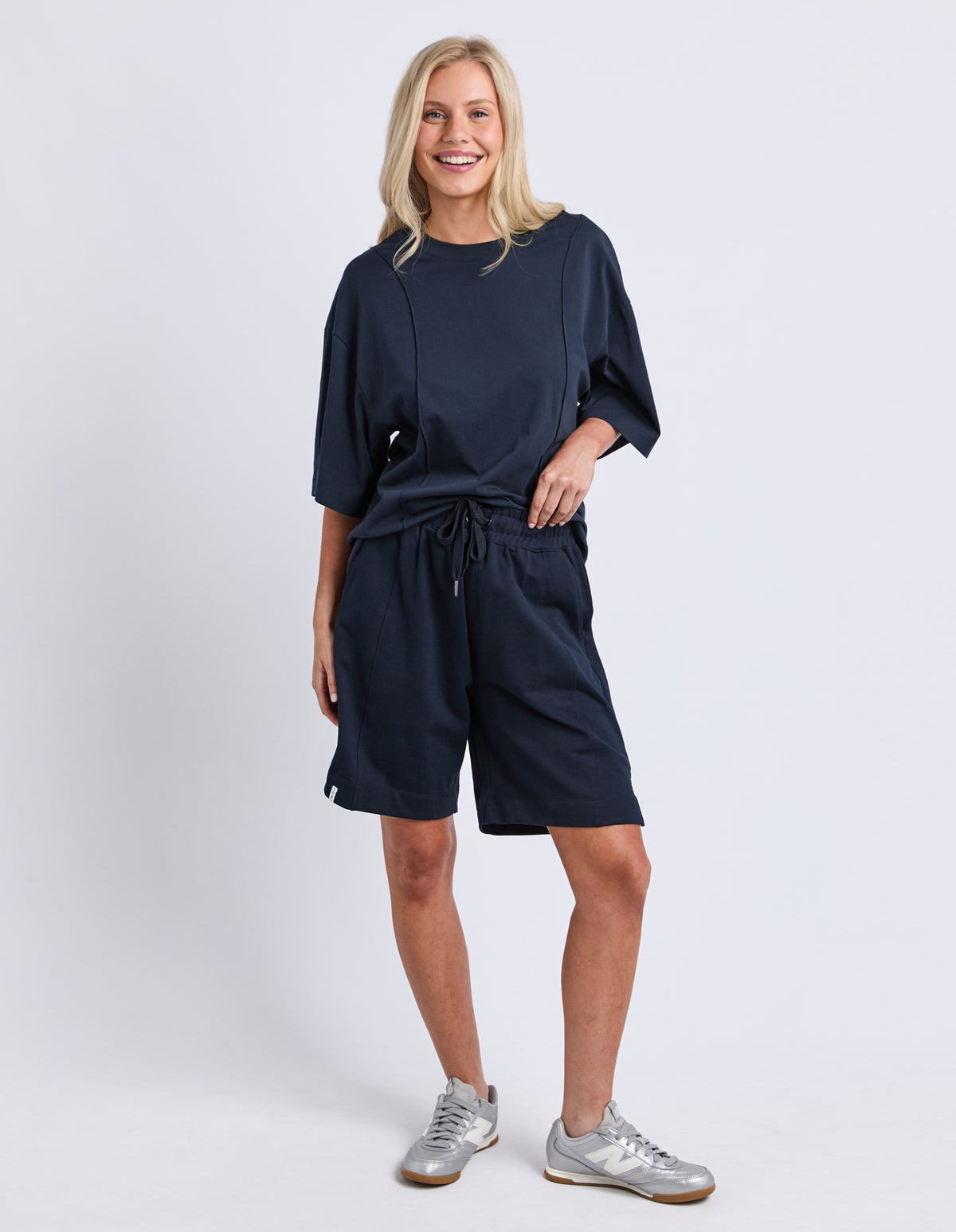 Summer Fleece Short Navy