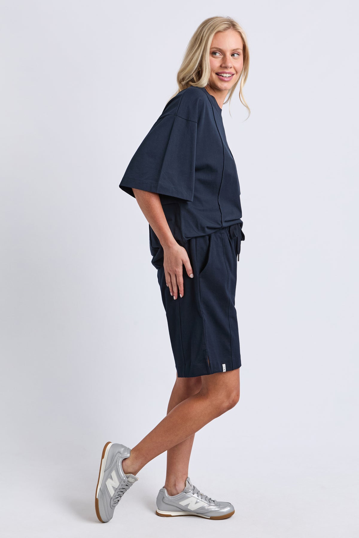 Summer Fleece Short Navy