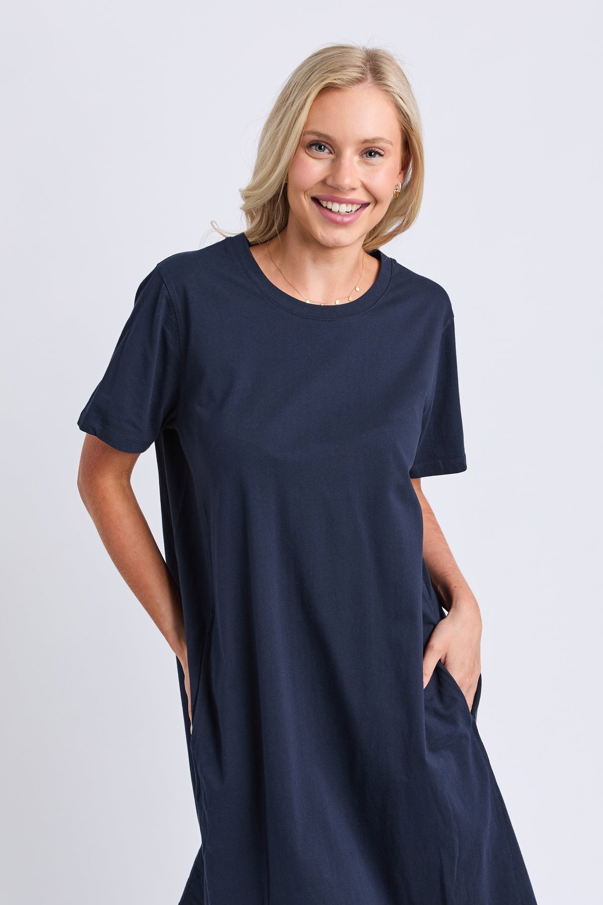 Adira Short Dress Navy