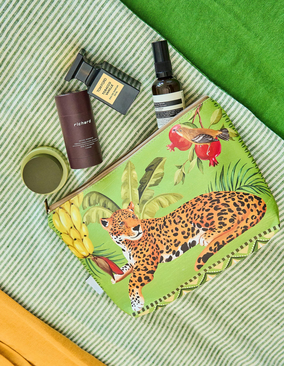 La La Land Brazilian Summer Cosmetic Pouch - Multicoloured