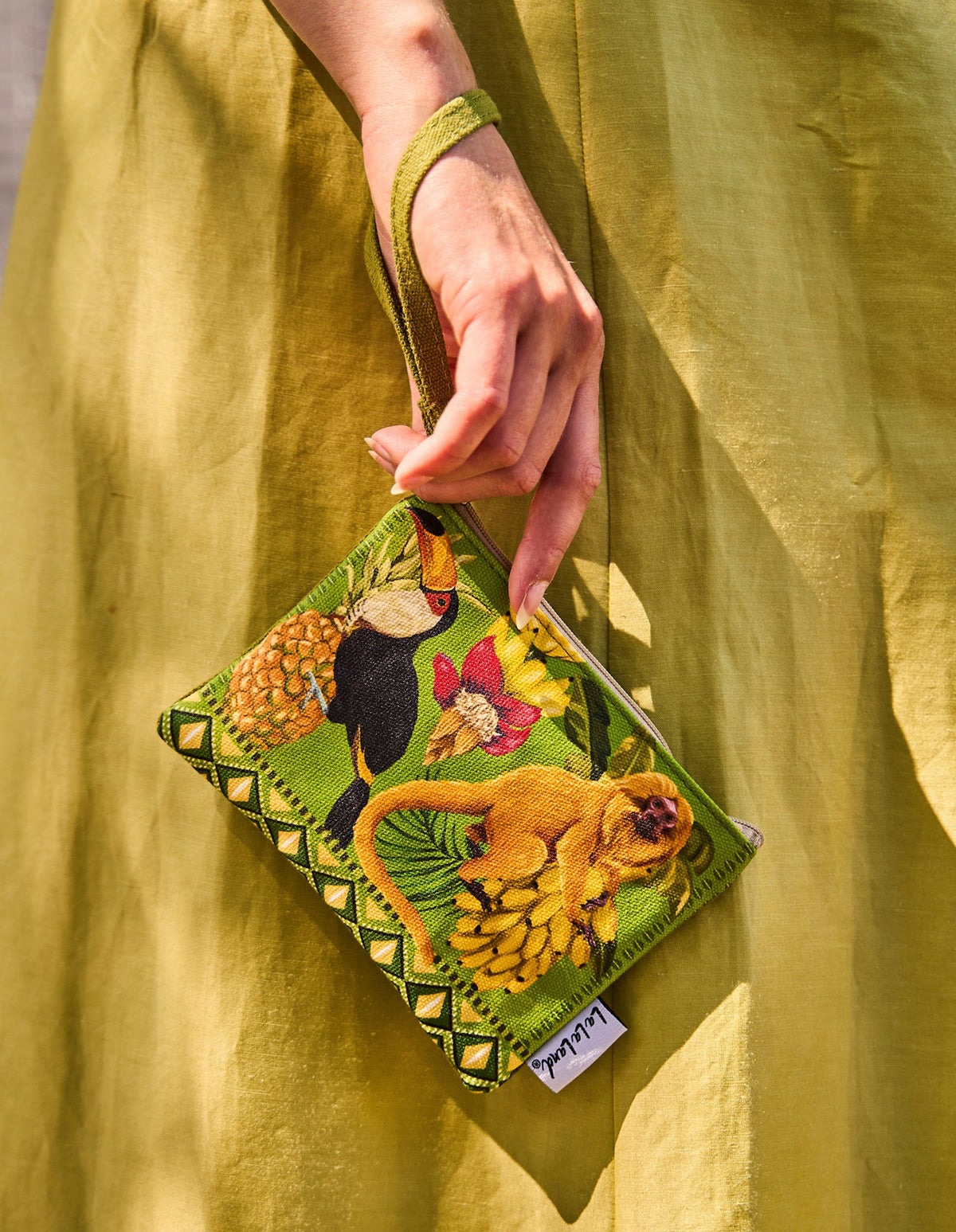 La La Land Coin Purse - Monkey Multicoloured