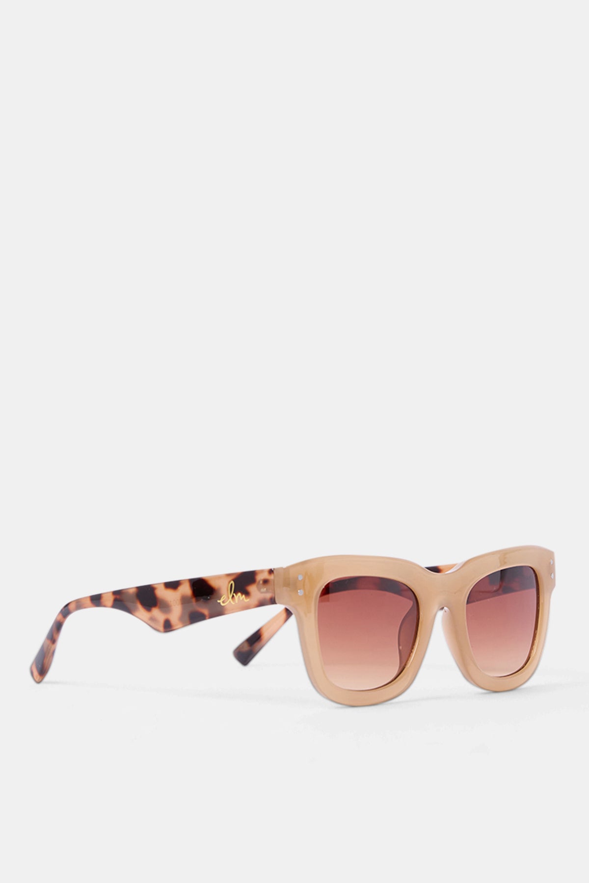 Sundays Sunglasses Beige Demi Tort