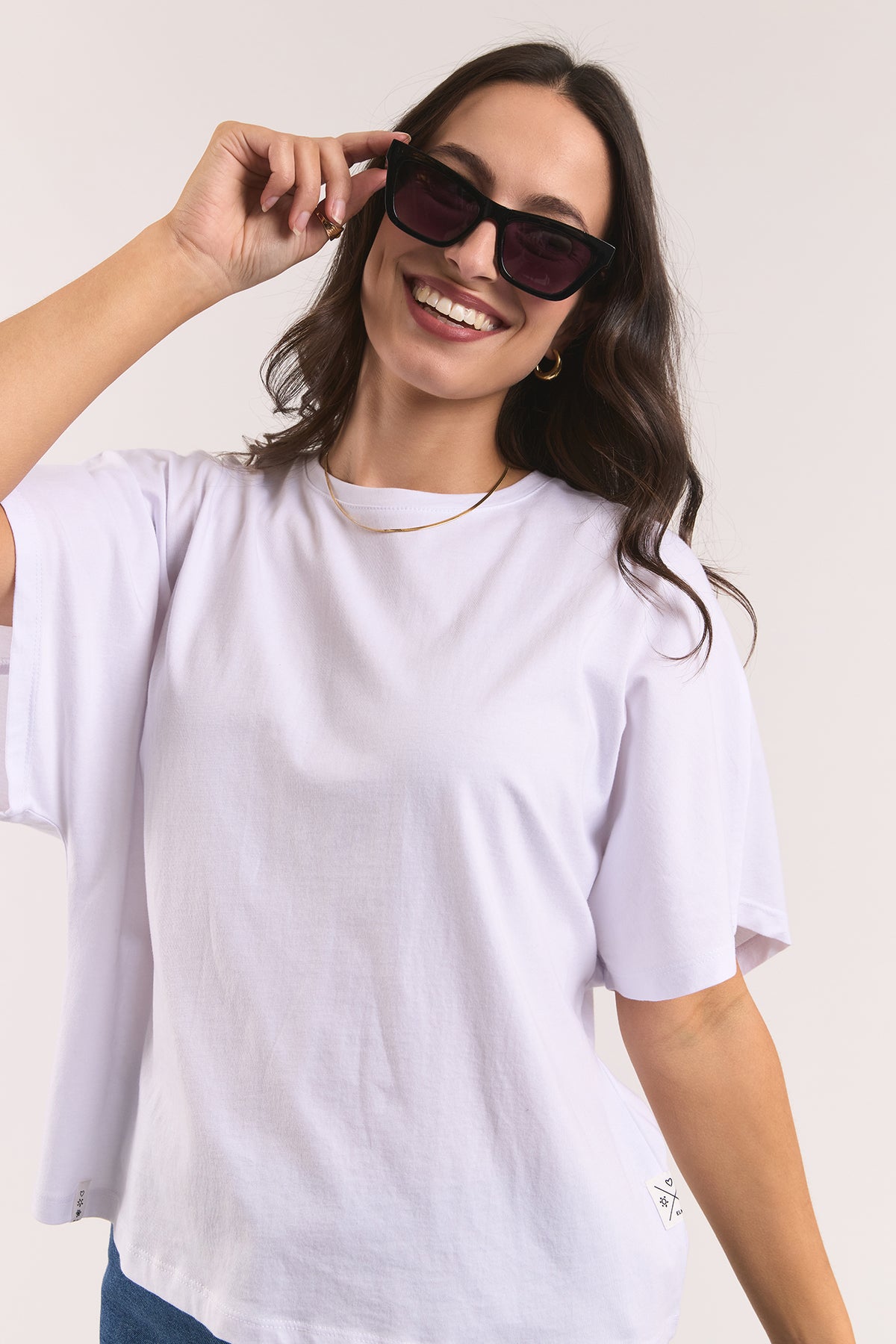 Margot Sunglasses Black Gloss