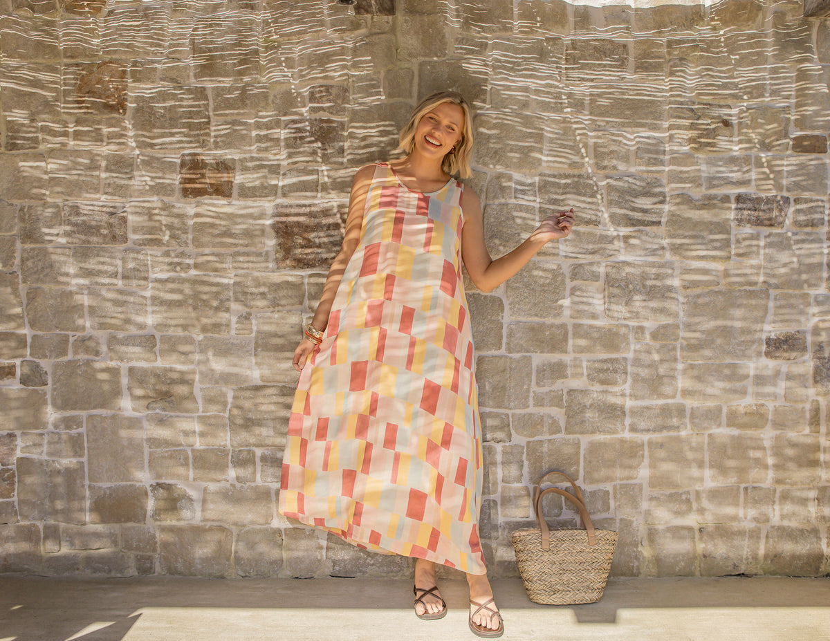Cinque Dress Cinque Terre Print