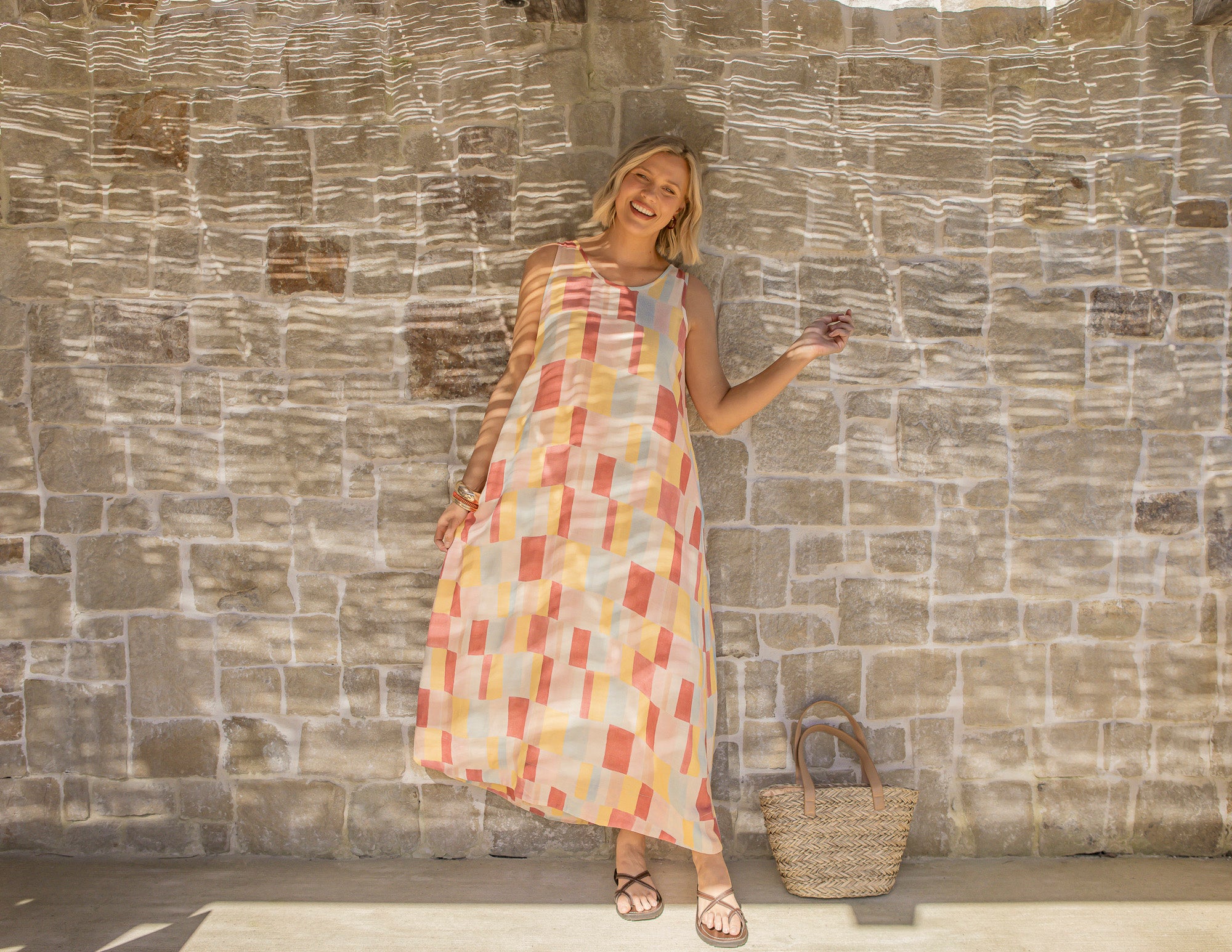 Cinque Dress Cinque Terre Print