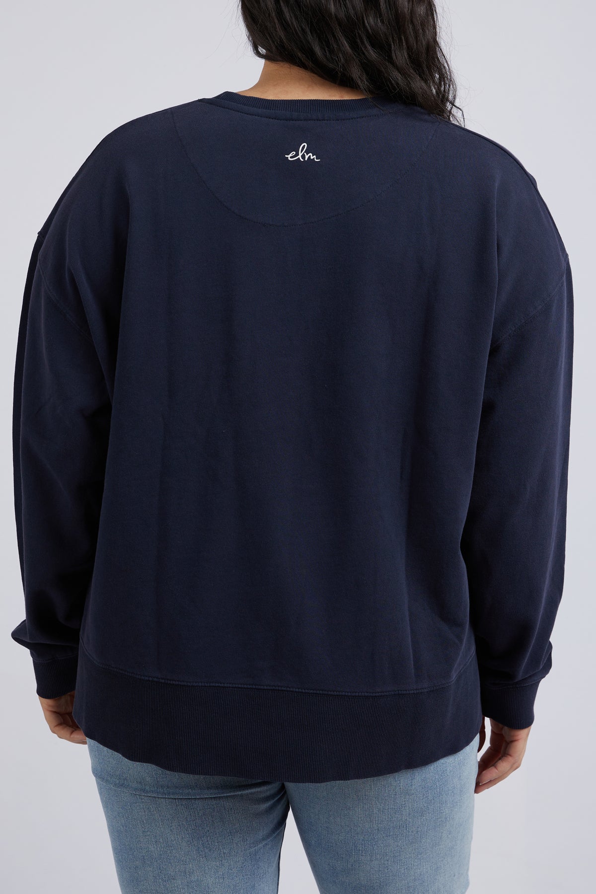 Inflorescence Crew Washed Navy