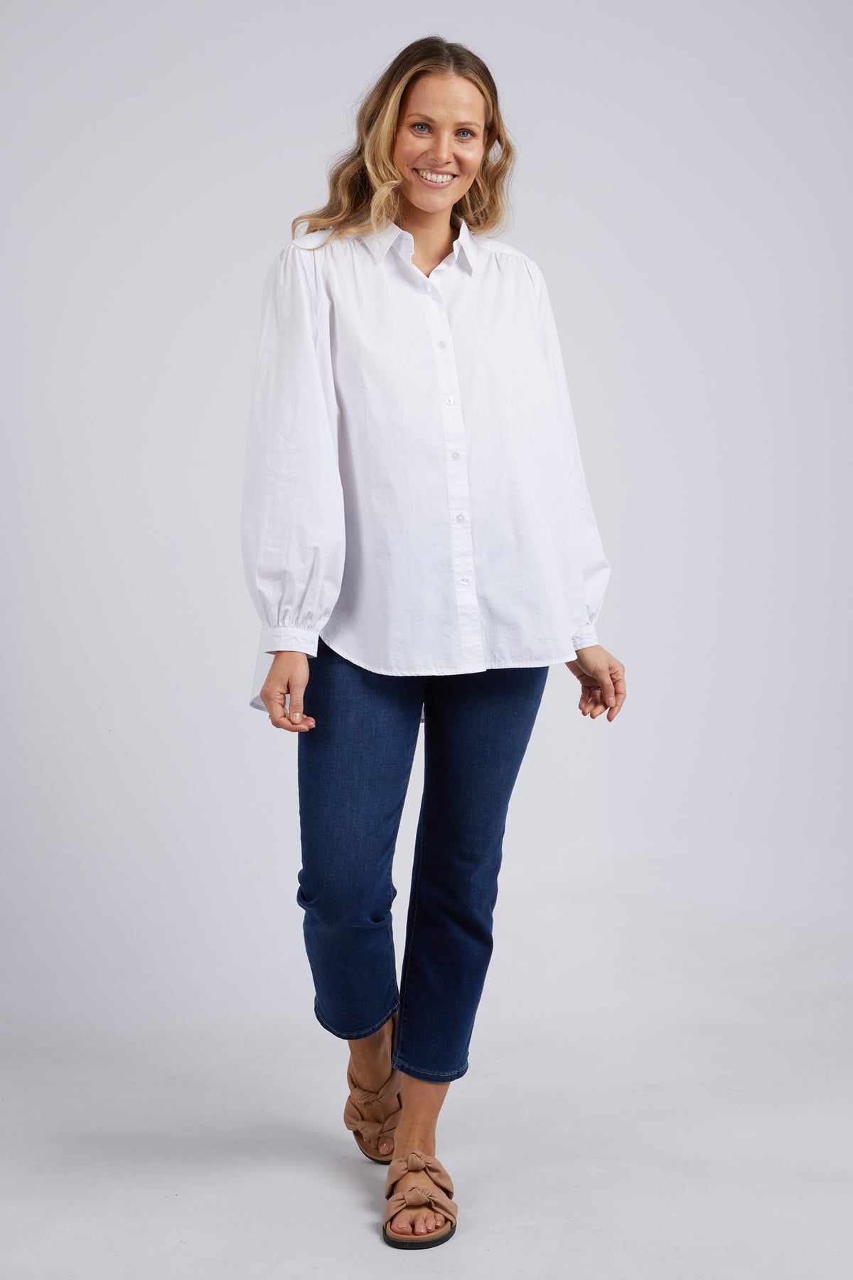 Gabriella Shirt White