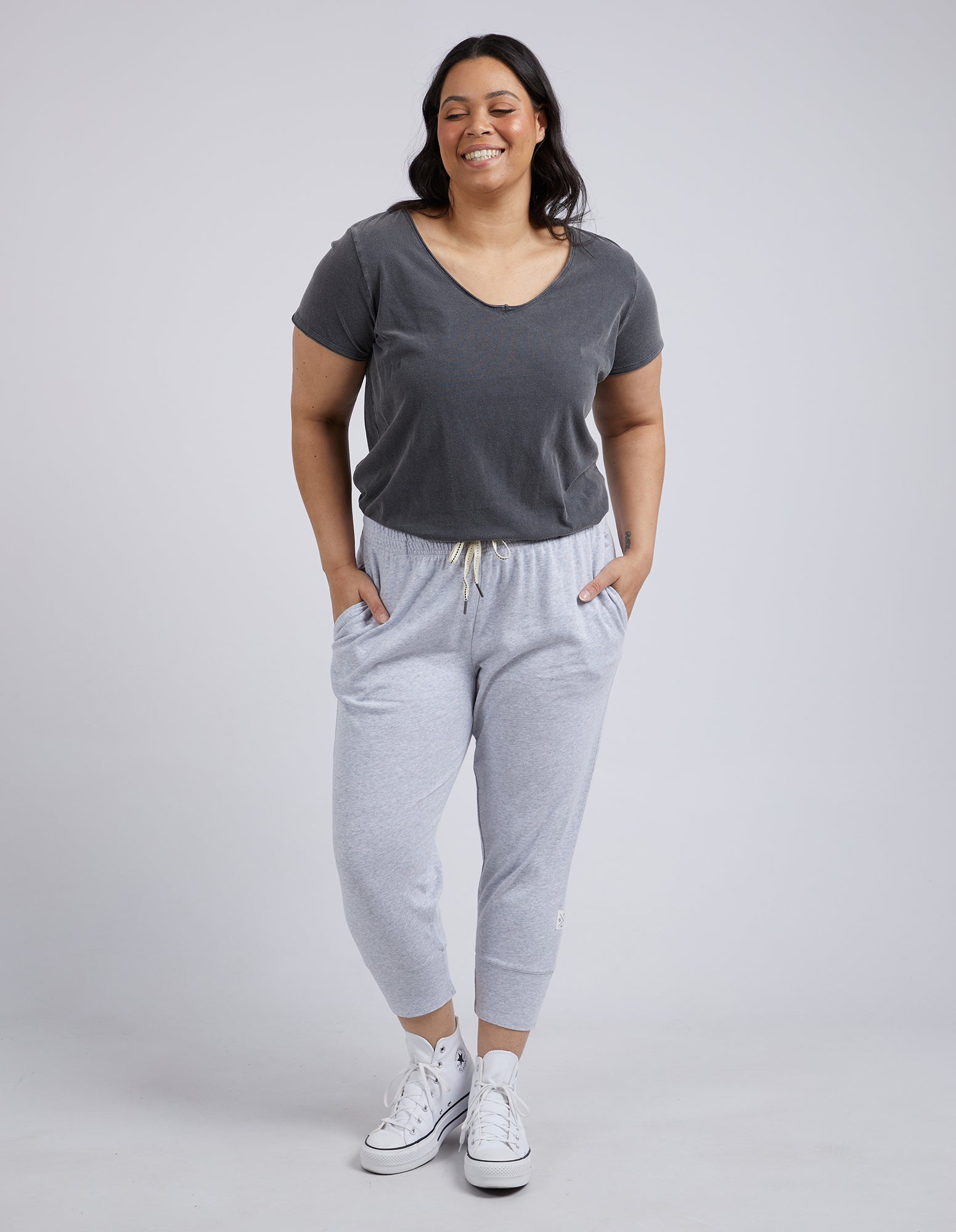 Brunch Pant Grey Marle