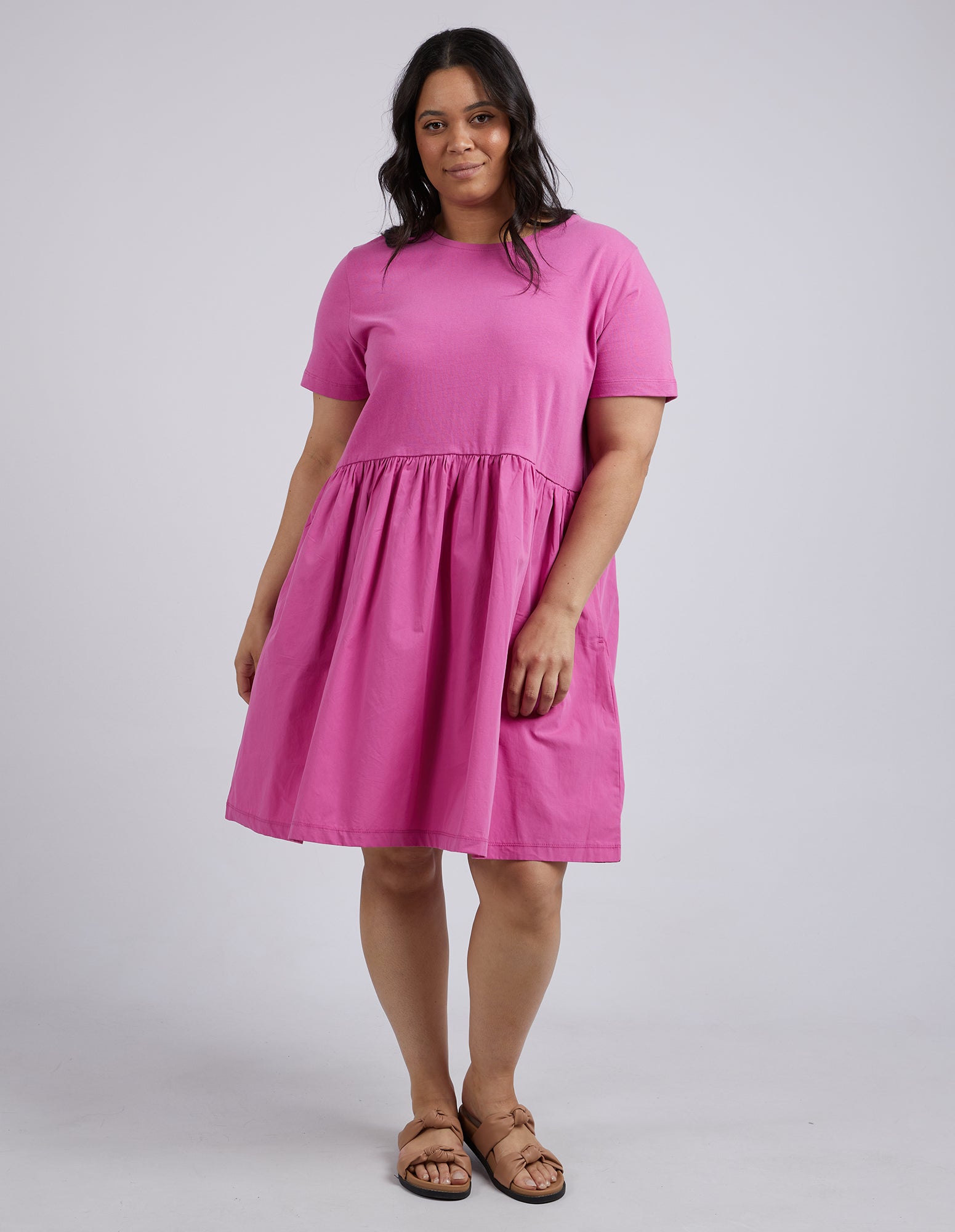 Nahla Dress Super Pink