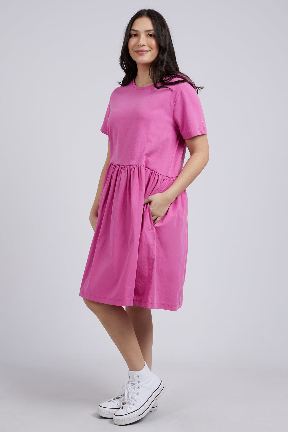 Nahla Dress Super Pink